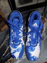 Adidas D.O.N Issue 2 GCA Basketball Shoes Blue/White FX7426 Size 15 Men's - $74.70