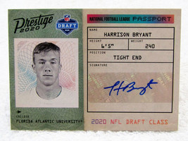 2020 Panini Prestige Harrison Bryant Passport Browns Auto Autograph #PA-HB - £7.58 GBP