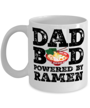 Dad Bod Powered By Ramen Funny Mug Food Lovers Father Figure Gifts Idea  - £11.95 GBP