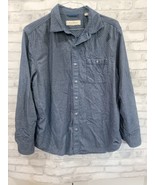 Tommy Bahama Men Size Large Button Up Long Sleeve Blue Soft Casual Shirt... - $380.59 MXN