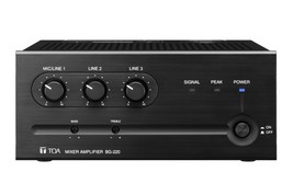 TOA BG-235 CU 3 Channel Mixer Amplifier 35 Watts for Paging Background M... - $311.00