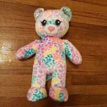 Rainbow Pastel Build A Bear 16&quot; Leopard Cat Kitty Friends Plush Stuffed ... - £16.22 GBP