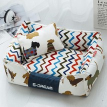 Cozy Haven: The Ultimate Removable And Washable Dog Cat Bed - £54.56 GBP+