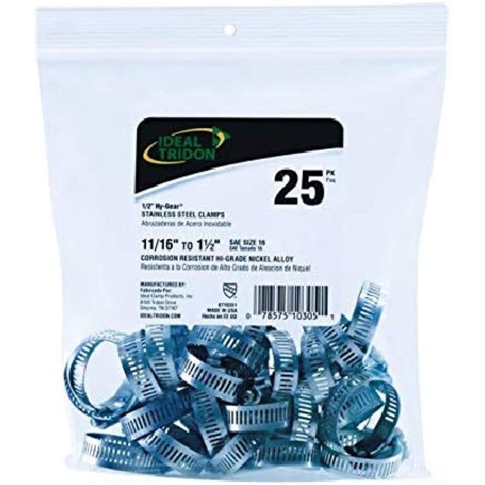 IDEAL CLAMP PRODUCTS 6716550 Hose Clamp - $36.56