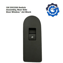 New OEM Rear LH RH Bezel Door Window Switch Black 2010-2020 Buick Chevy ... - $23.36