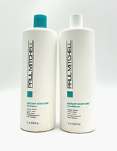 Paul Mitchell Instant Moisture Shampoo &amp; Conditioner 33.8 oz Duo - £53.13 GBP