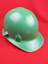 Vintage Jackson Products Safety Cap Fiberglass Hard Hat Green w/liner - £31.95 GBP