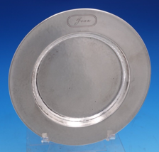 McChesney Co Sterling Silver Child&#39;s Plate #W19R6 Hand Hammered &quot;Joan&quot;  ... - €366,21 EUR