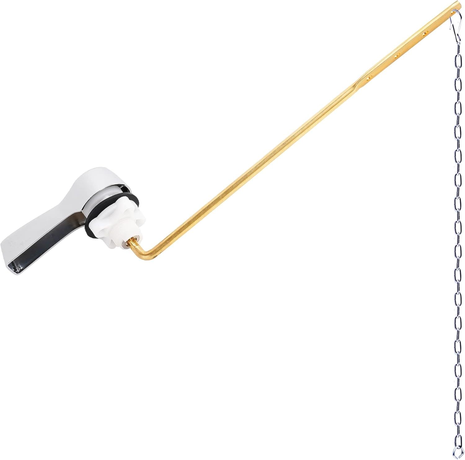 The Hibbent Universal Front Mount Toilet Handle, Chrome, Is A Replacemen... - $29.92