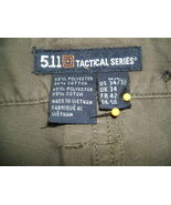5.11 brand tactical trousers OD (Olive-Drab), size 34 X 31  - $35.00