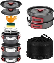 Alocs Camping Cookware, Portable Camping Essentials With, Hiking And Picnic. - £33.80 GBP