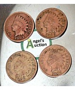 Indian Head Penny 1903, 1905, 1906 and 1907 AA20-CNP2153 Antique - $95.93 CAD