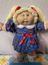 Vintage Cabbage Patch Kid Girl Lemon Hair Blue Eyes Hong Kong Head Mold ... - $275.00