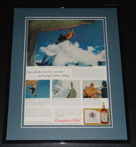 1959 Canadian Club Whiskey 11x14 Framed ORIGINAL Vintage Advertisement - £37.97 GBP