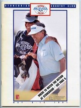 1991 Murata Reunion Pro Am Golf Tournament Program Stonebriar CC Frisco ... - £17.20 GBP