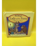 Vintage Walt Disney&#39;s Lady And The Tramp A Tiny Changing Pictures Book 1994 - $6.83 CAD