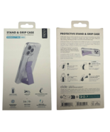 CLCKR Clear Stand Grip Case Clear Lilac iPhone 14 Pro Max 6.7&quot; Cover Holder - $16.20