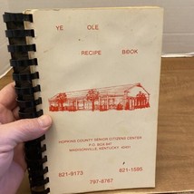 VTG Regional Cookbook Local Comb Madisonville Kentucky Ye Ole Recipe Book - £14.19 GBP