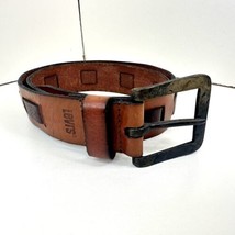 Men’s Levi’s Belt Size 36 / 90 Brown Leather Used  - £9.58 GBP