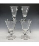 Duncan Miller Clear Canterbury Water Goblets 8oz Vintage Glasses Footed ... - $35.74