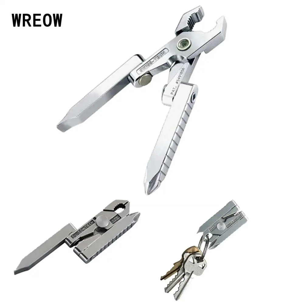 Pocket Size Foldable Pliers Multifunction Hand Tools Folding Clamp Outdoor - $14.70