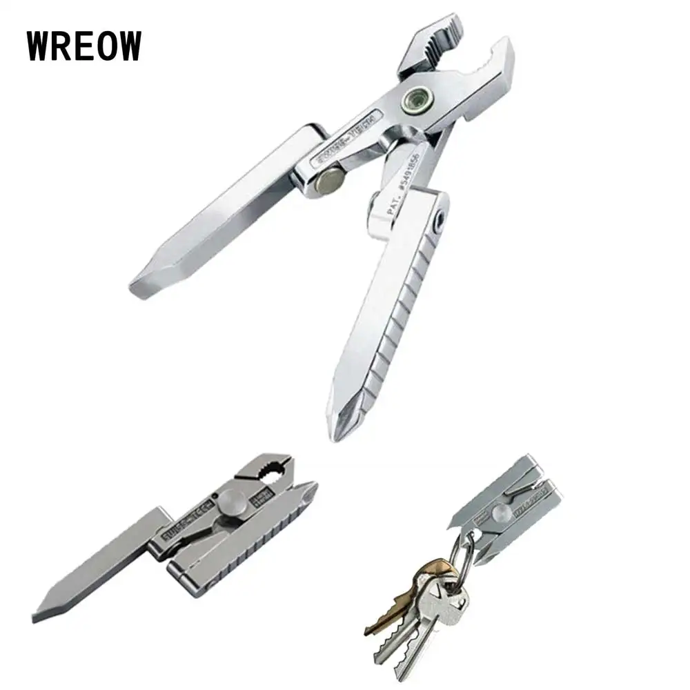 Pocket Size Foldable Pliers Multifunction Hand Tools Folding Clamp Outdoor - £10.99 GBP