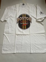 Boston Speedo Classic Competition Vtg Single Stitch XL White Shirt Mens 1996 - £23.29 GBP