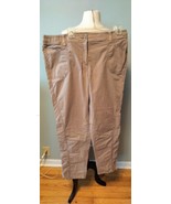 Chico&#39;s  Womens Pants Brown Hiking Walking Outdoor Comfort US Medium  - €12,07 EUR