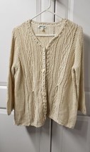 Coldwater Creek Women&#39;s Cardigan Sweater Size: 1X Nice Gorgeous Button - £18.17 GBP