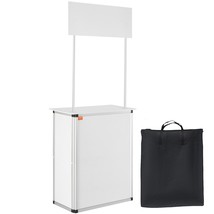VEVOR Promotion Counter Table, Portable Tradeshow Podium Table, 30.91" x 14.96"  - $2,774.03 MXN