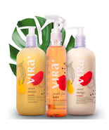 Shampoo, Conditioner Sweet Mango and Leave in Peach Glow Pack - for Curl... - £68.27 GBP