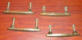 Singer Sewing Machine Cabinet Drawer Pulls with 2 Mounting Screws Set Of Four - $12.50