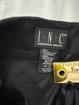 INC International Concepts Women’s Size 12 Pull-On Straight Pencil Black Skirt image 3