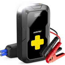 AUXITO Car Jump Starter with Air Compressor 3500A 120PSI Digital Tire Inflator - £95.89 GBP
