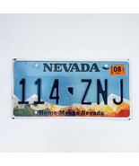 2021 United States Nevada Home Means Nevada Passenger License Plate 114 ZNJ - $18.80