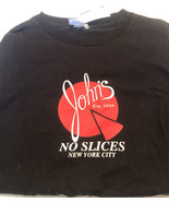 John’s Pizzeria No Slices T Shirt XL New York City DW1 - $90.08