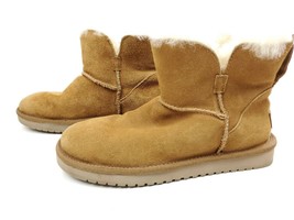 KOOLABURRA by UGG Brown Suede Classic Mini Winter Boots 1015209 Size 6 - £31.50 GBP