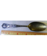 #S5 ELD Antique Nebraska Sterling Silver Spoon - £23.56 GBP