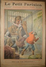 LE PETIT PARISIEN. SUICIDE? OCTOBER 17, 1909. - $29.00