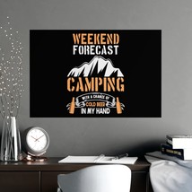 Weekend Forecast: Camping with a Chance of Cold Beer | Vertical and Horizontal M - £14.60 GBP+