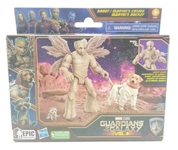 Marvel Guardians Of The Galaxy Vol. 3 Groot Marvel&#39;s Cosmo Marvel&#39;s Rocket F7367 - $19.49