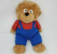 Vintage 1995 Berenstain Big Brother Teddy Bear Stuffed Animal Plush Toy Lovey - £44.28 GBP