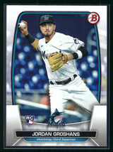 2023 Bowman #68 Jordan Groshans Miami Marlins Rookie Card - £1.48 GBP