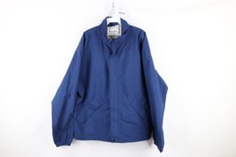 Vtg 90s Streetwear Mens XL Distressed Goretex Waterproof Rain Jacket Blue USA - £46.70 GBP