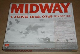 Midway Board Game Vintage 1964 Avalon Hill - £27.96 GBP