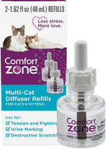 Comfort Zone Multi-Cat Diffuser Refills For Cats and Kittens 2 count Com... - £34.30 GBP