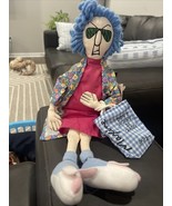 Maxine Doll Hallmark Cards Plush  Don’t Worry  Be Crabby w/Bunny Slipper... - $25.00