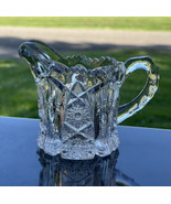 Imperial Glass Ohio Creamer Clear Thick Glass EAPG - $28.43 CAD