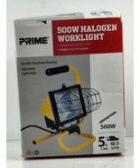 PRIME HL500W03 Adjustable 500 Watt Portable Halogen Worklight 5 ft. Cord... - $29.21