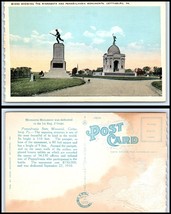 PENNSYLVANIA Postcard - Gettysburg, Minnesota &amp; Pennsylvania Monuments P12 - £3.10 GBP